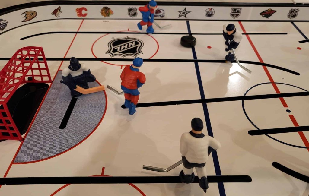 STIGA NHL Stanley Cup Table Hockey Game – 3D Players, Scale Rink, 3 Teams, Officially Licensed by NHL