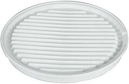 2025 Nordic Ware 11 in. W x 11 in. L Microwave Bacon/Meat Rack White