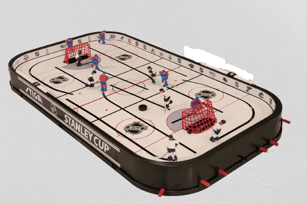STIGA NHL Stanley Cup Table Hockey Game – 3D Players, Scale Rink, 3 Teams, Officially Licensed by NHL