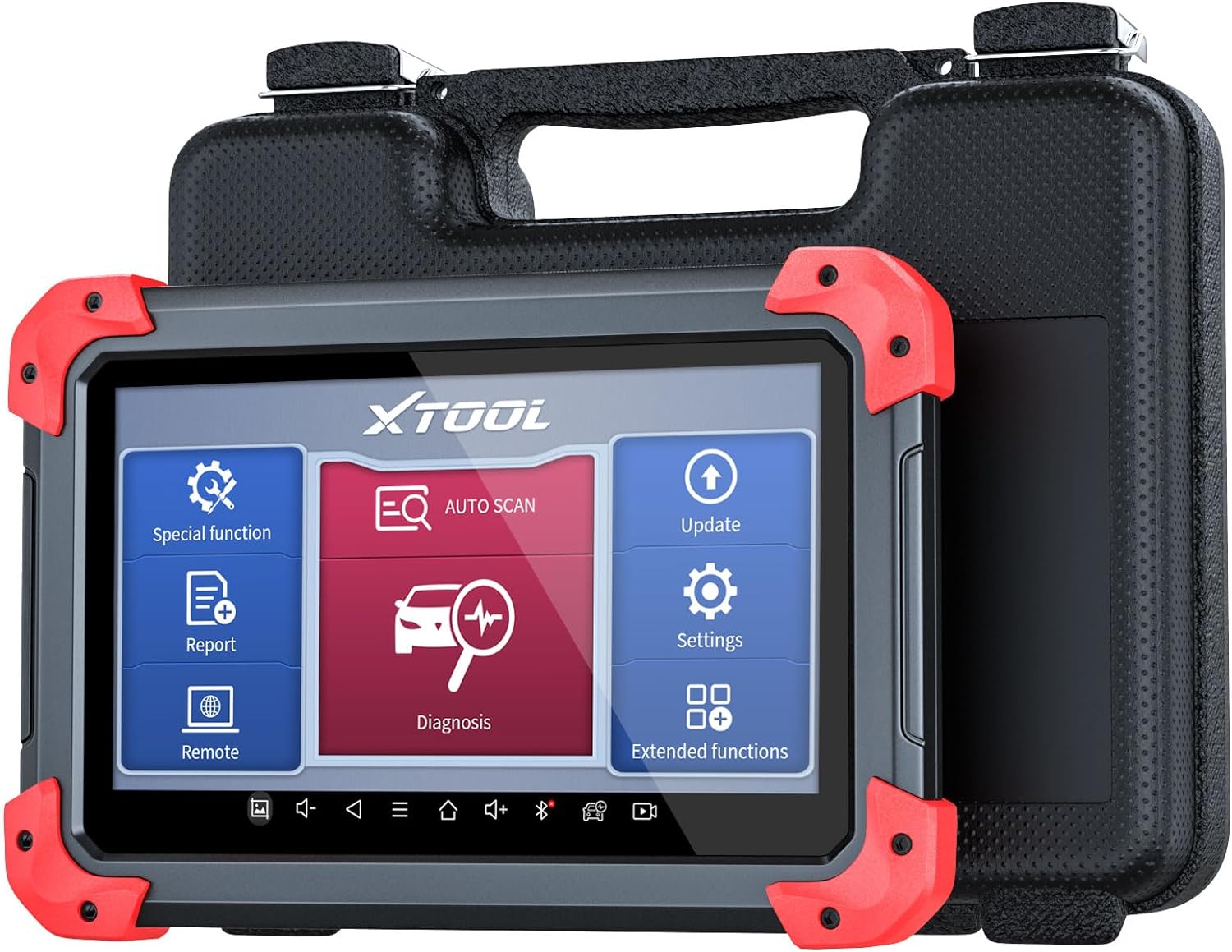 Bidirectional Scan Tool: 2024 Newest Automotive Scanner Diagnostic Tool with ECU Coding, Active Tests, All System Scan, 36+ Resets, Crankshaft Relearn, Android 10, 3-Year Updates