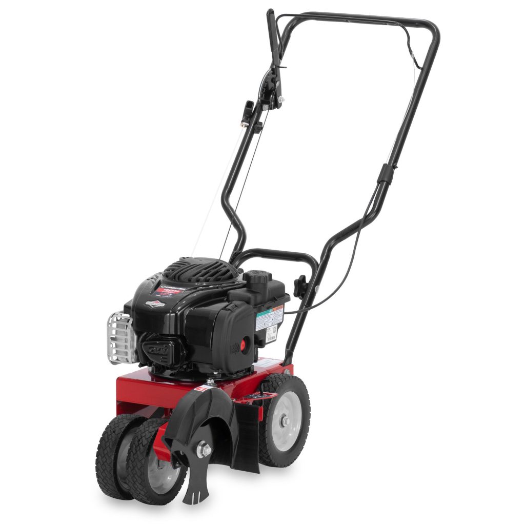 Troy-Bilt TBE550 Driveway Edger, 140cc Briggs & Stratton Engine, 9′′ Triple-Edge Blade, 3 Bevel Positions