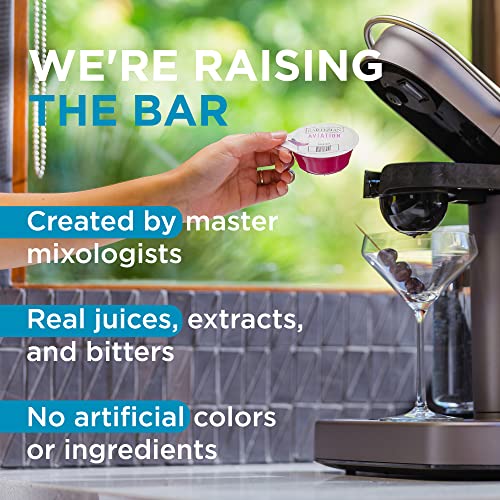 2025 Bartesian 16-Pack Long Island Iced Tea Mixer Capsules for Cocktail Machine – Home Bar Mixology Cocktails Mix Pod Capsule Set To Use With the Bartesian Cocktail Drink Maker Machine