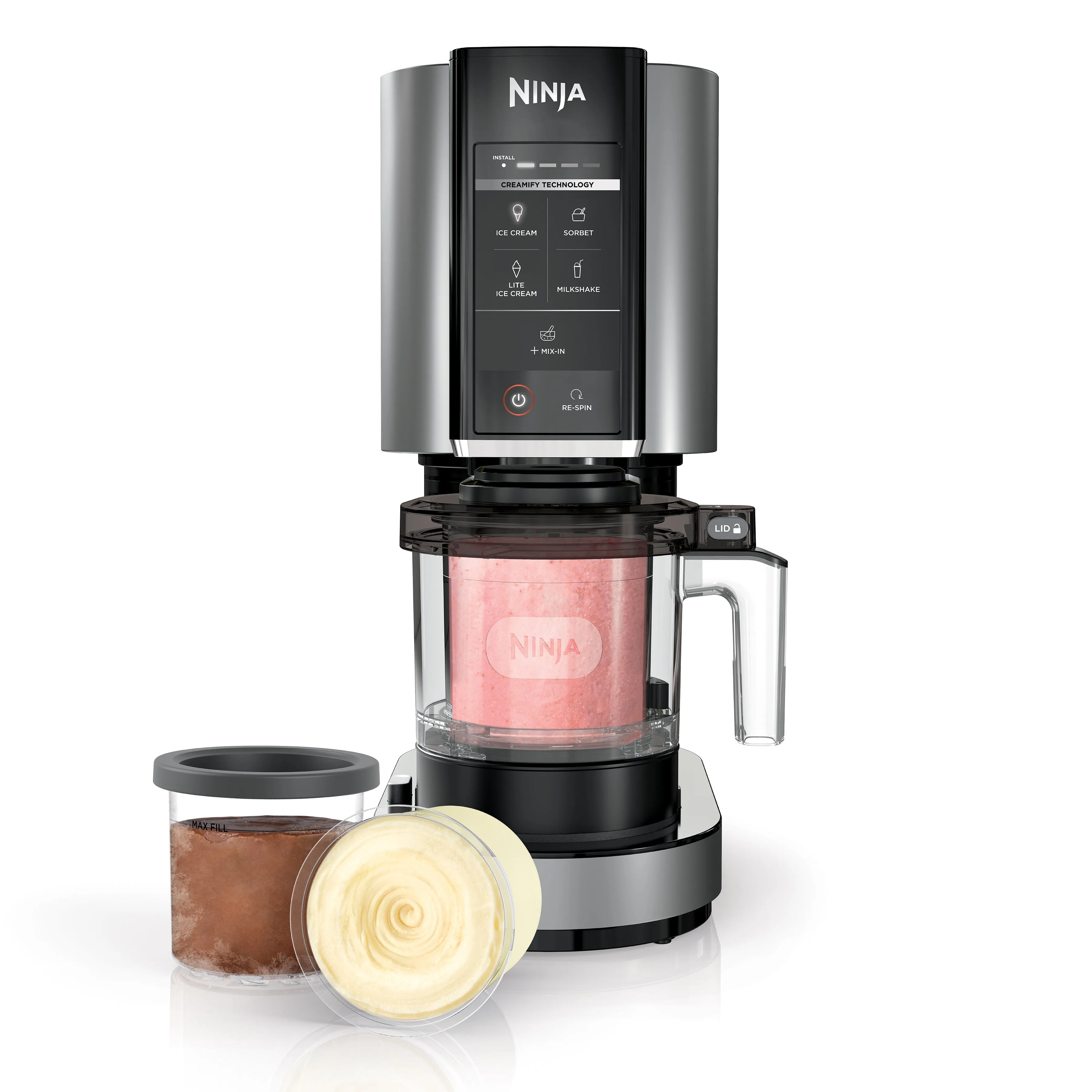 Ninja CREAMi, Ice Cream Maker, 5 One-Touch Programs NC300 sgtnighsdesigns