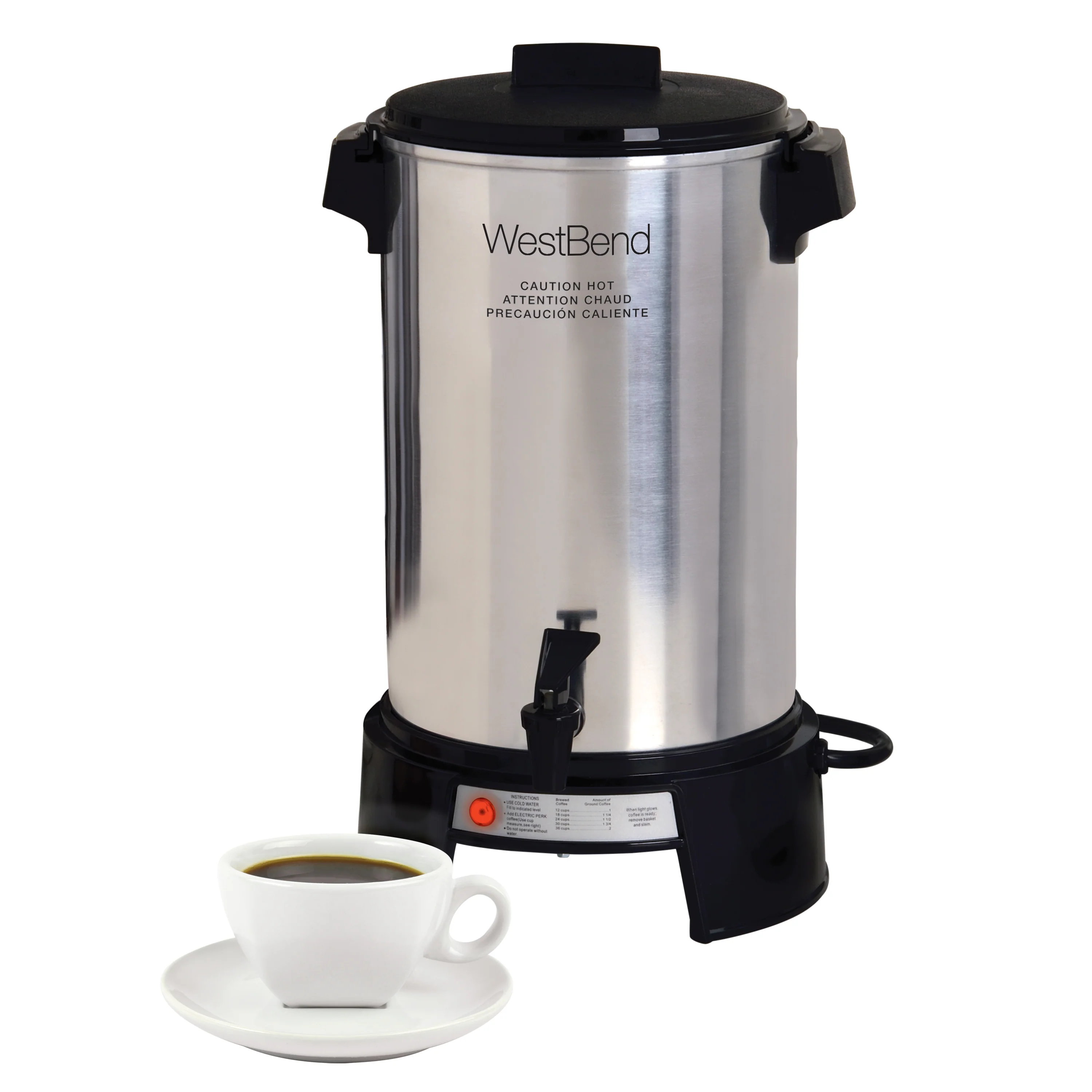 West Bend 36-Cup Commercial Coffee Urn