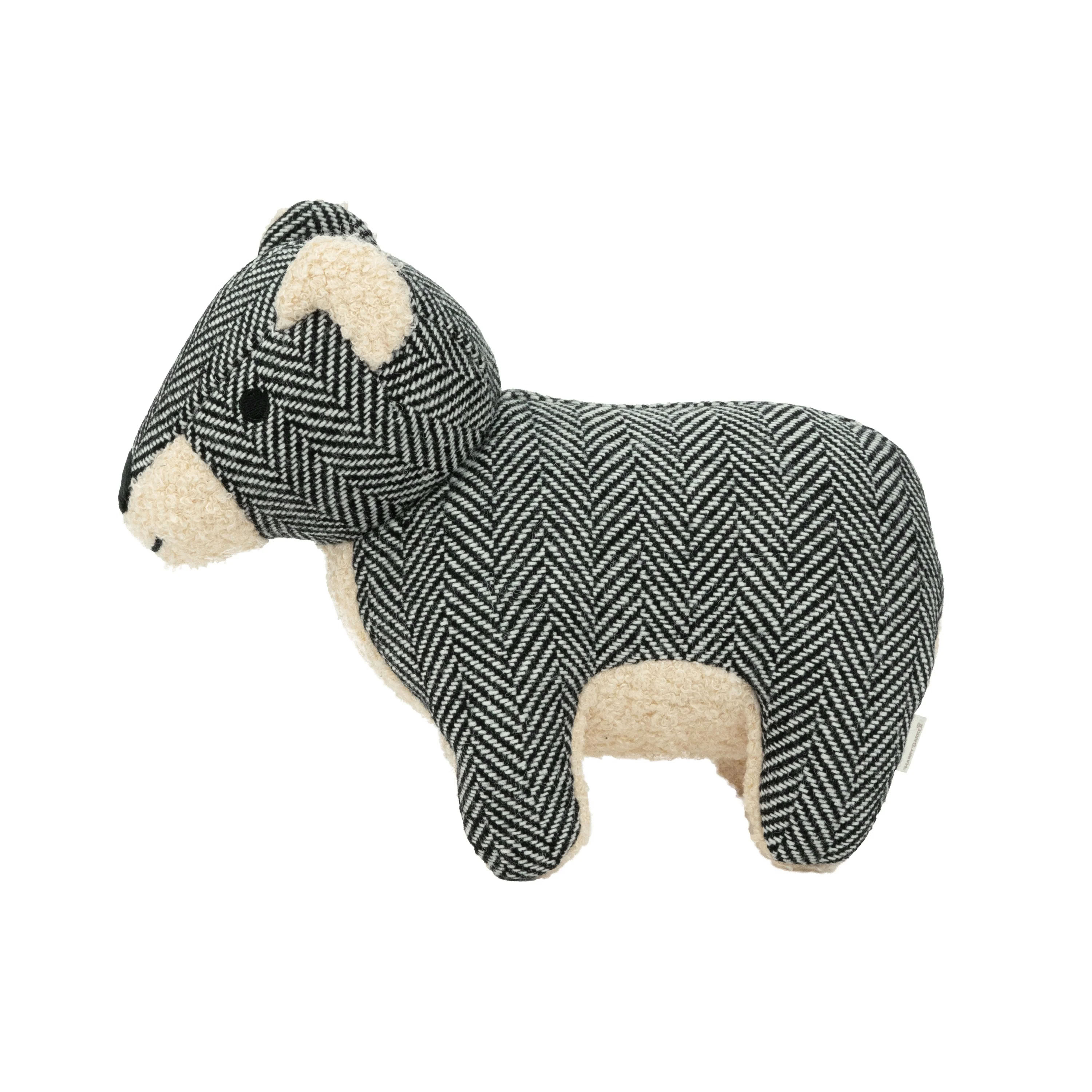 Herringbone Bear Plush