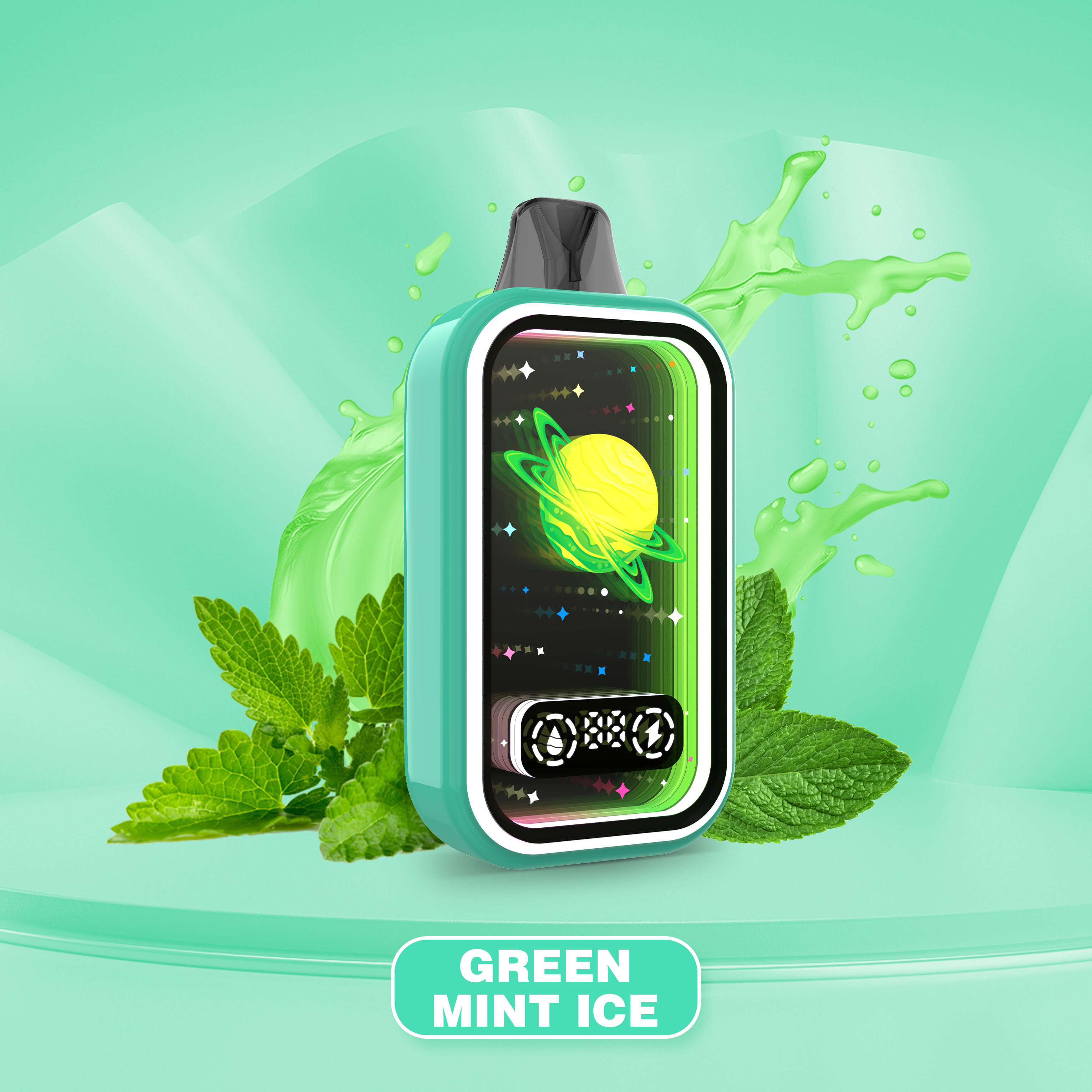 OLD SCHOOL ABYSS 40K Green Mint Ice - osvape.eu