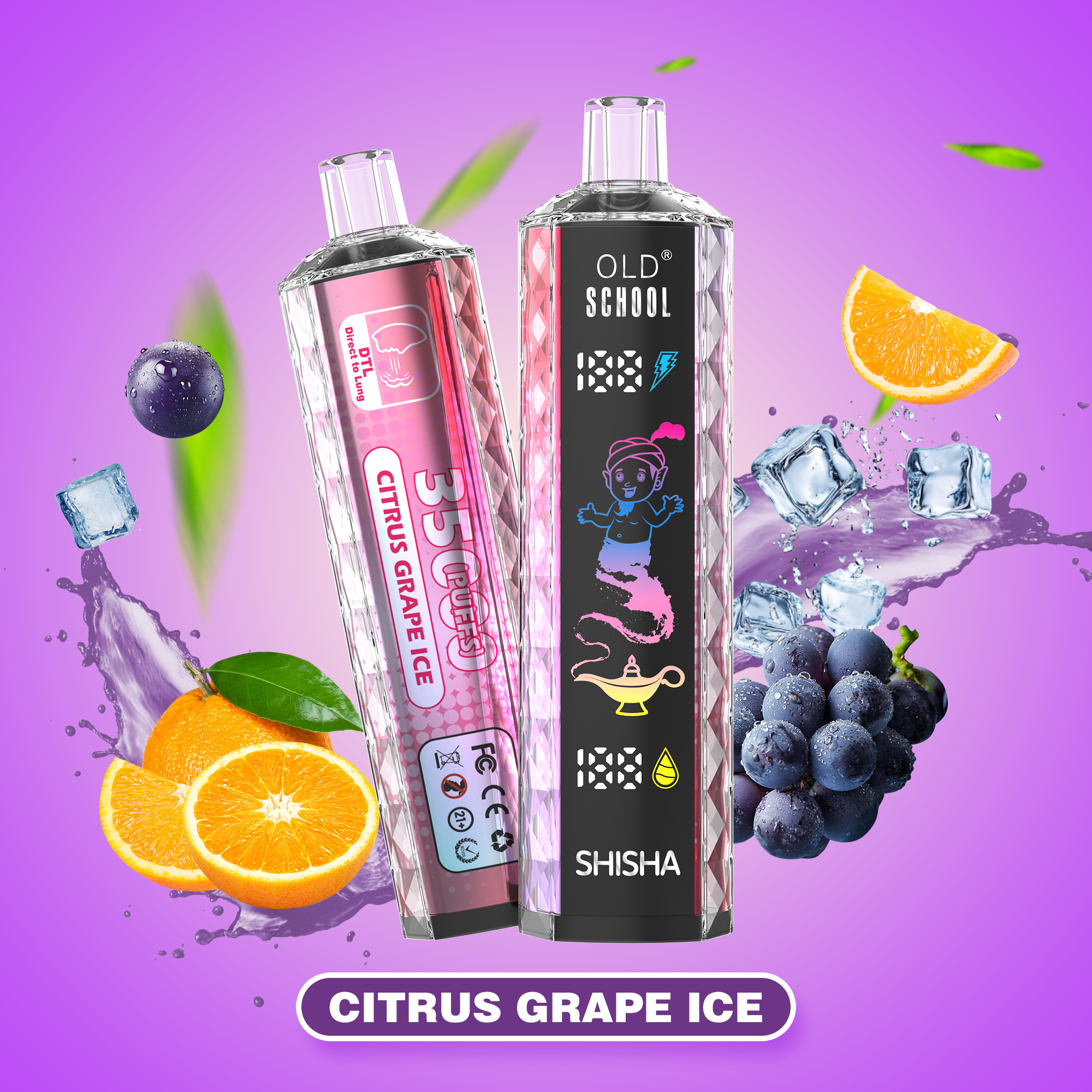 OLD SCHOOL FX35000 Citrus Grape Ice - osvape.eu