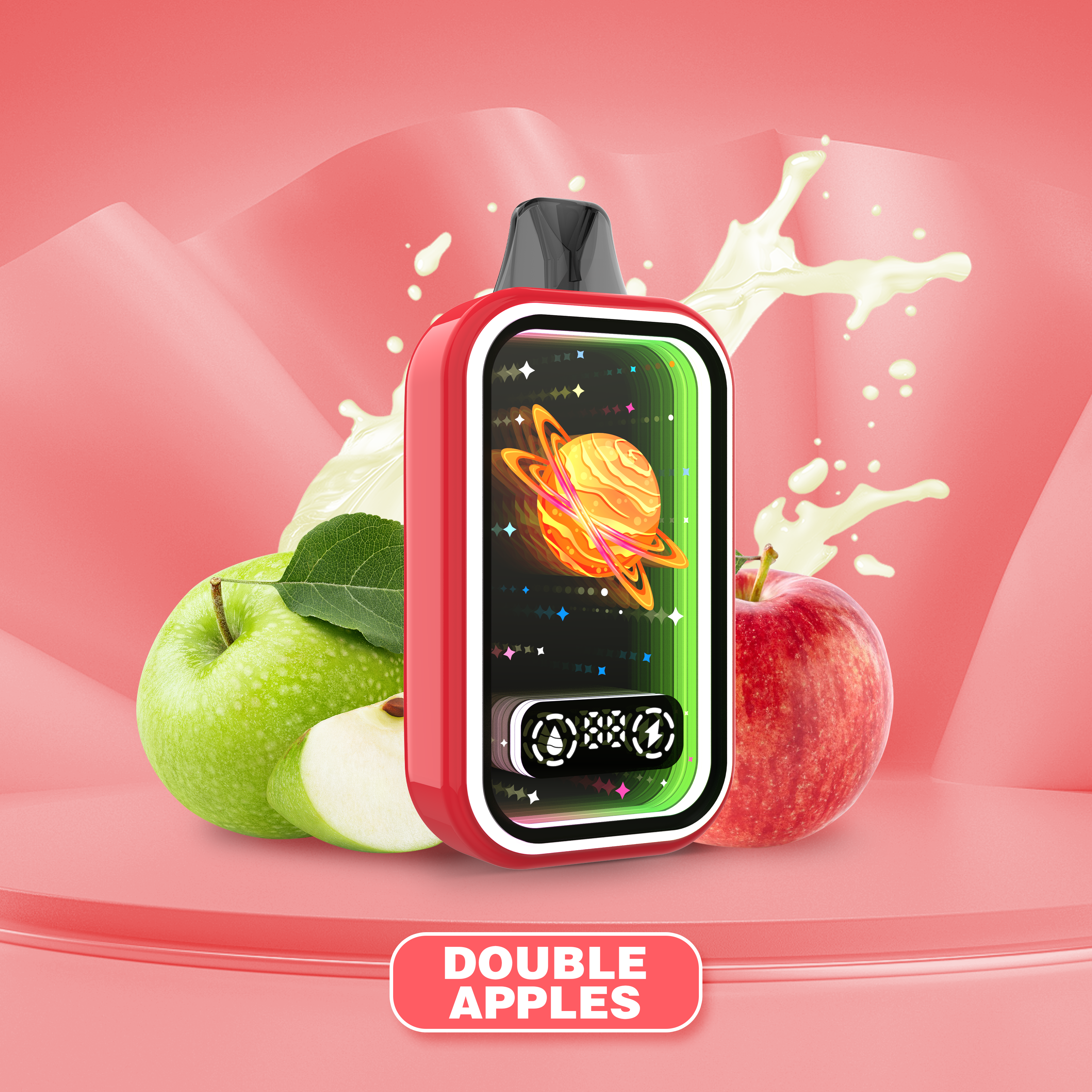 OLD SCHOOL ABYSS 40K Double Apples - osvape.eu