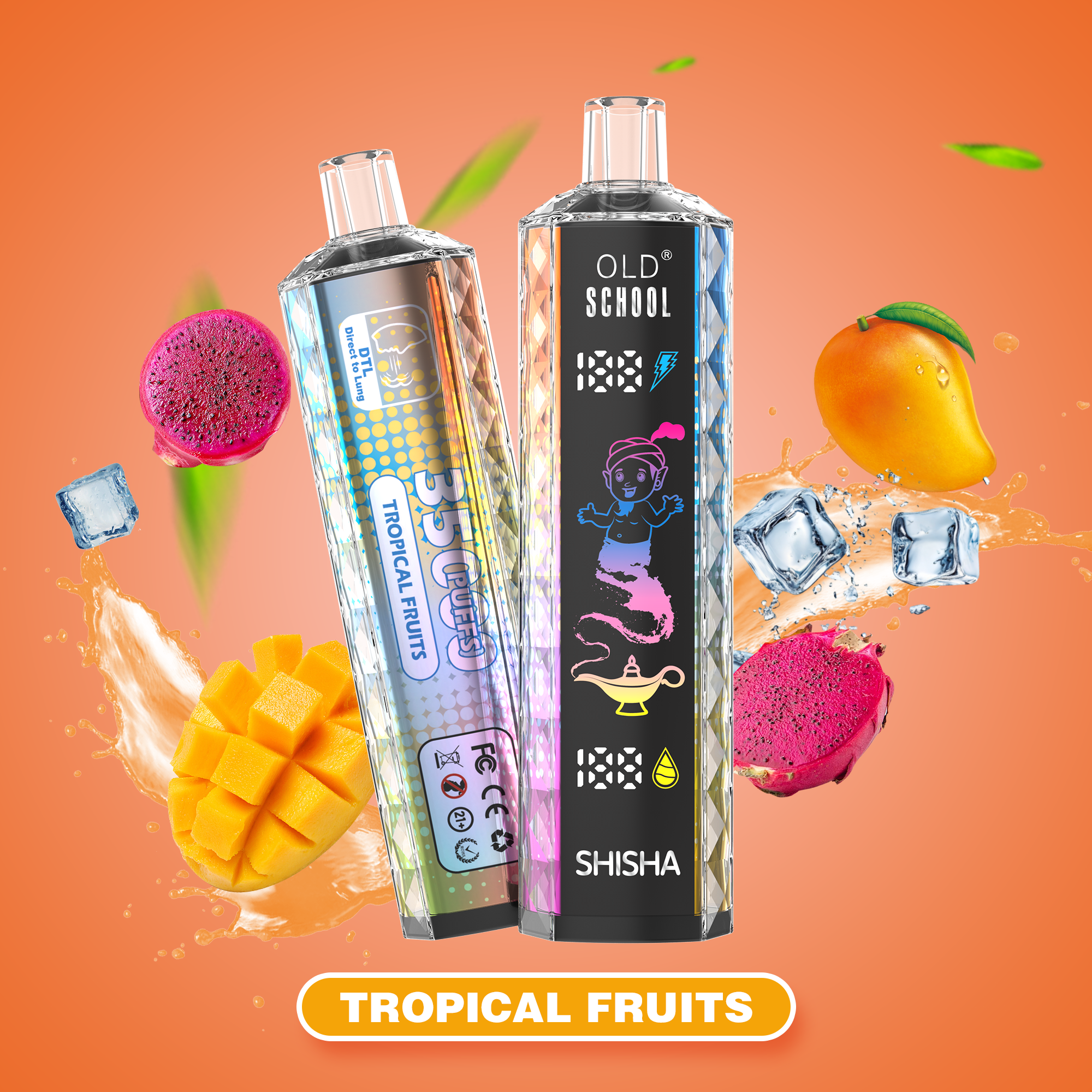 OLD SCHOOL FX35000 Tropical Fruits - osvape.eu