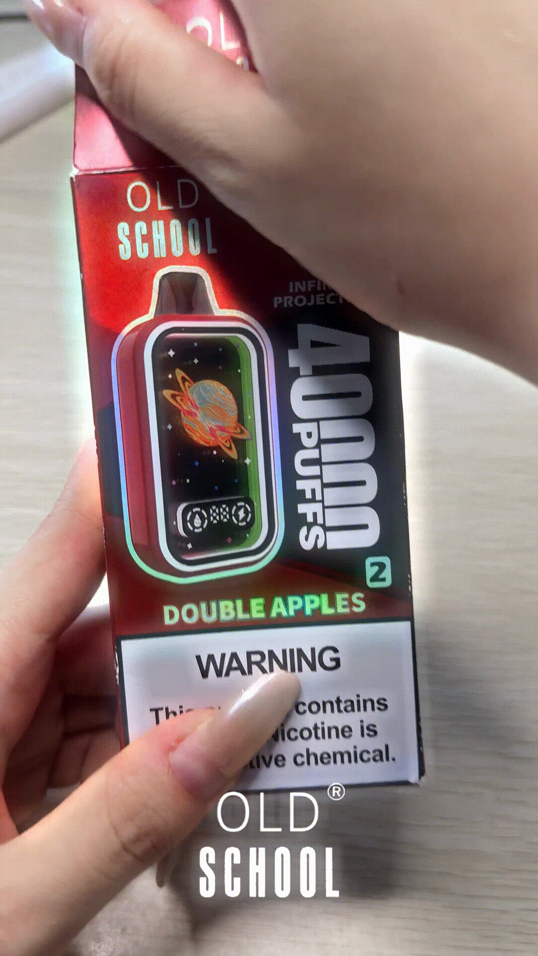 🔥🔥OLD®SCHOOL Disposable E-cigarette, 40,000 puffs 🔥🔥 (Mixed flavors recommended) - osvape.eu