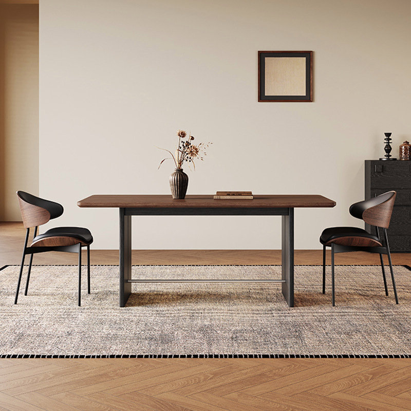 Solid Wood & Sintered Stone Dining Table