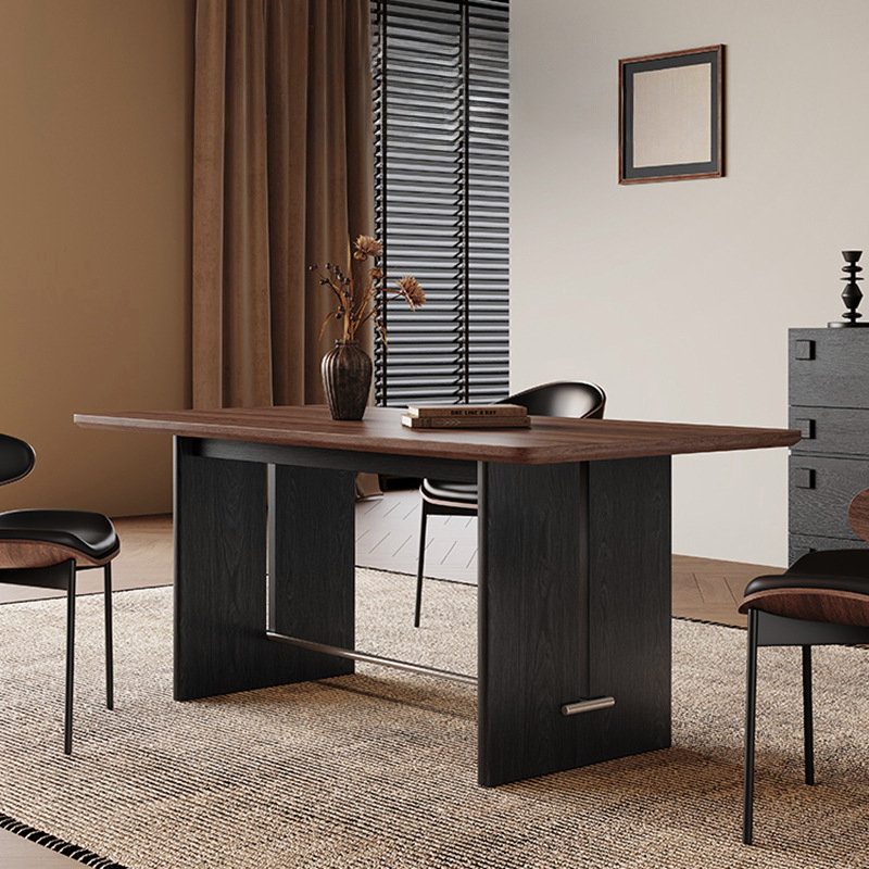 Solid Wood & Sintered Stone Dining Table