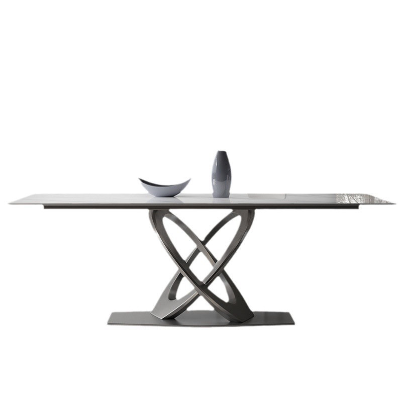 Italian Minimalist Sintered Stone Dining Table